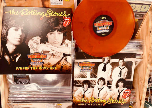 The Rolling Stones – Where The Boys Are - ORANGE COLOURED VINYL LP - NUMBERED