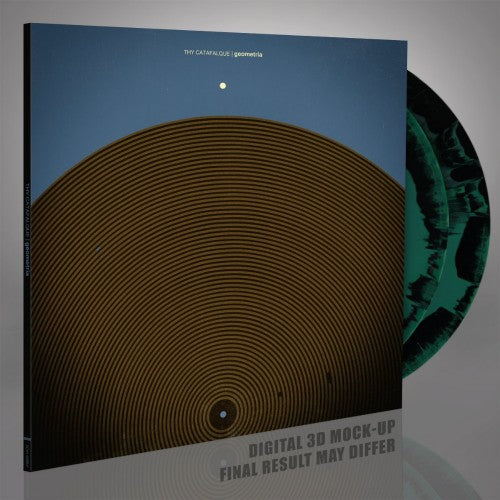 Thy Catafalque - Geometria - Black/Green Sunburst 2LP/Double Vinyl LTD to 500