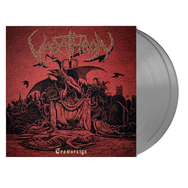 VARATHRON - Crowsreign - 2LP Silver Vinyl DLP