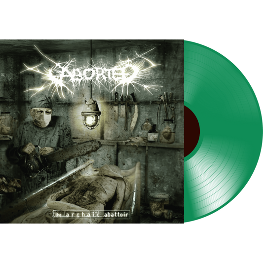 ABORTED - The Archaic Abattoir -  Transparent Green vinyl LP