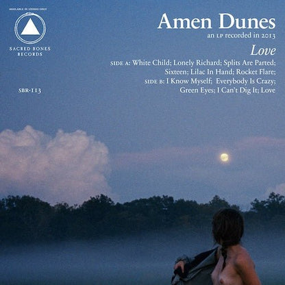 Amen Dunes - Love - Blue & White Marble Color Vinyl