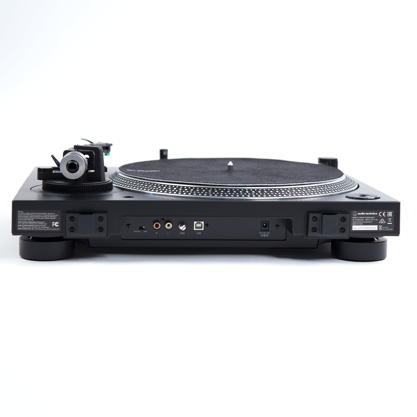 Audio-Technica: AT-LP120XUSB-BK Direct Drive Turntable - Black