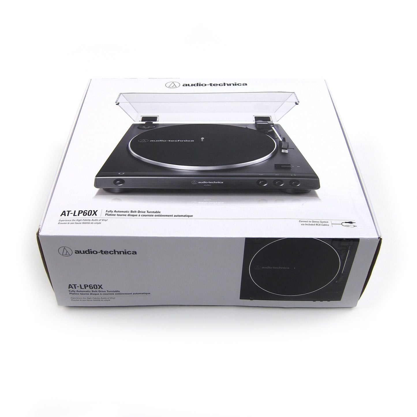 Audio-Technica: AT-LP60X-BK Automatic Turntable - Black