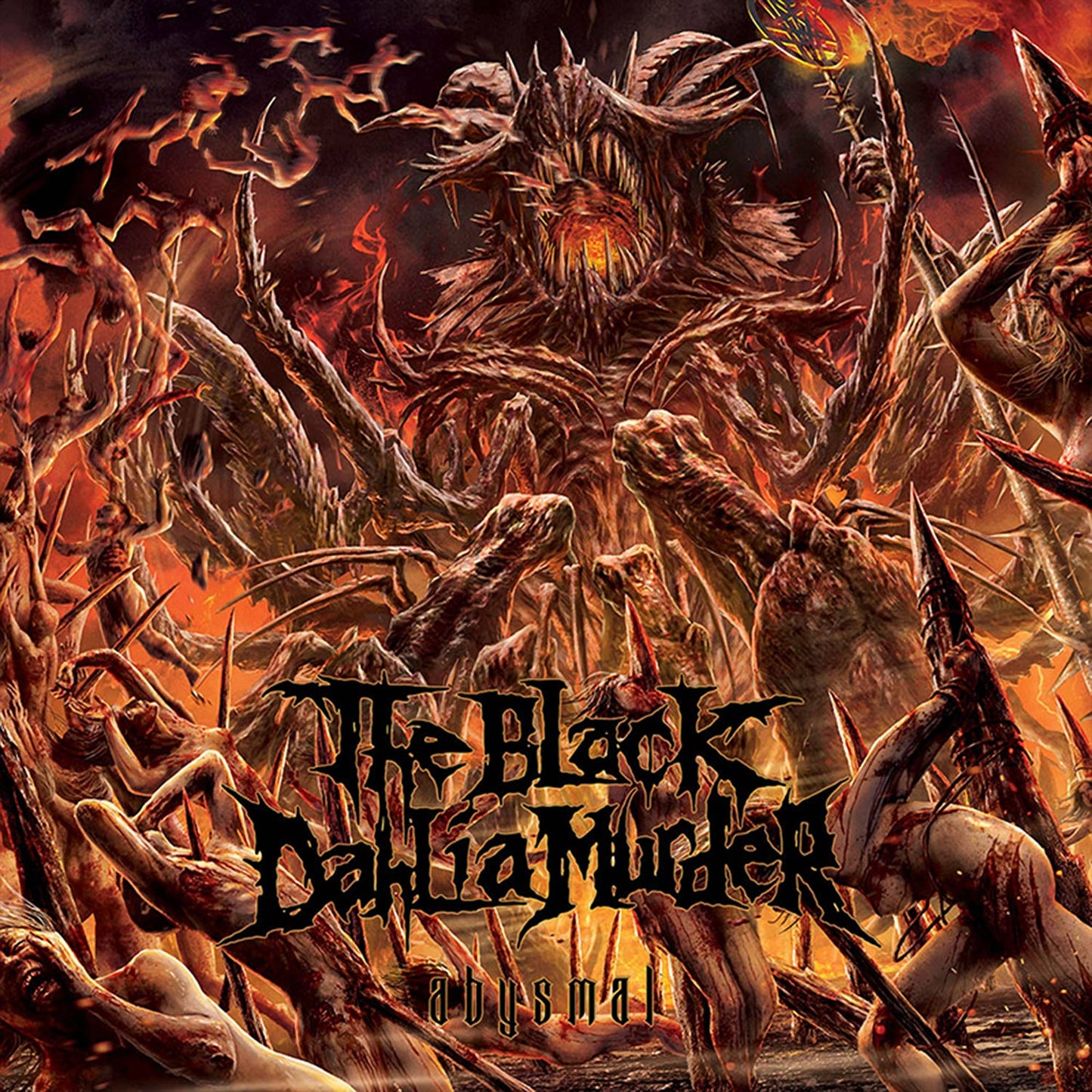 The Black Dahlia Murder - Abysmal - Gold Black Marbled Vinyl LP