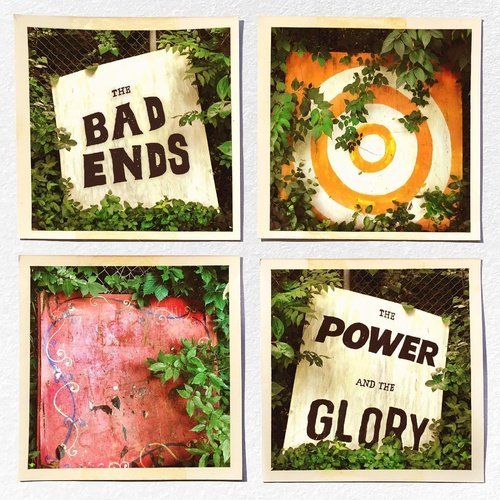 Bad Ends, The - The Power And The Glory - Transparent Orange AUTOGRAPHED Vinyl Record