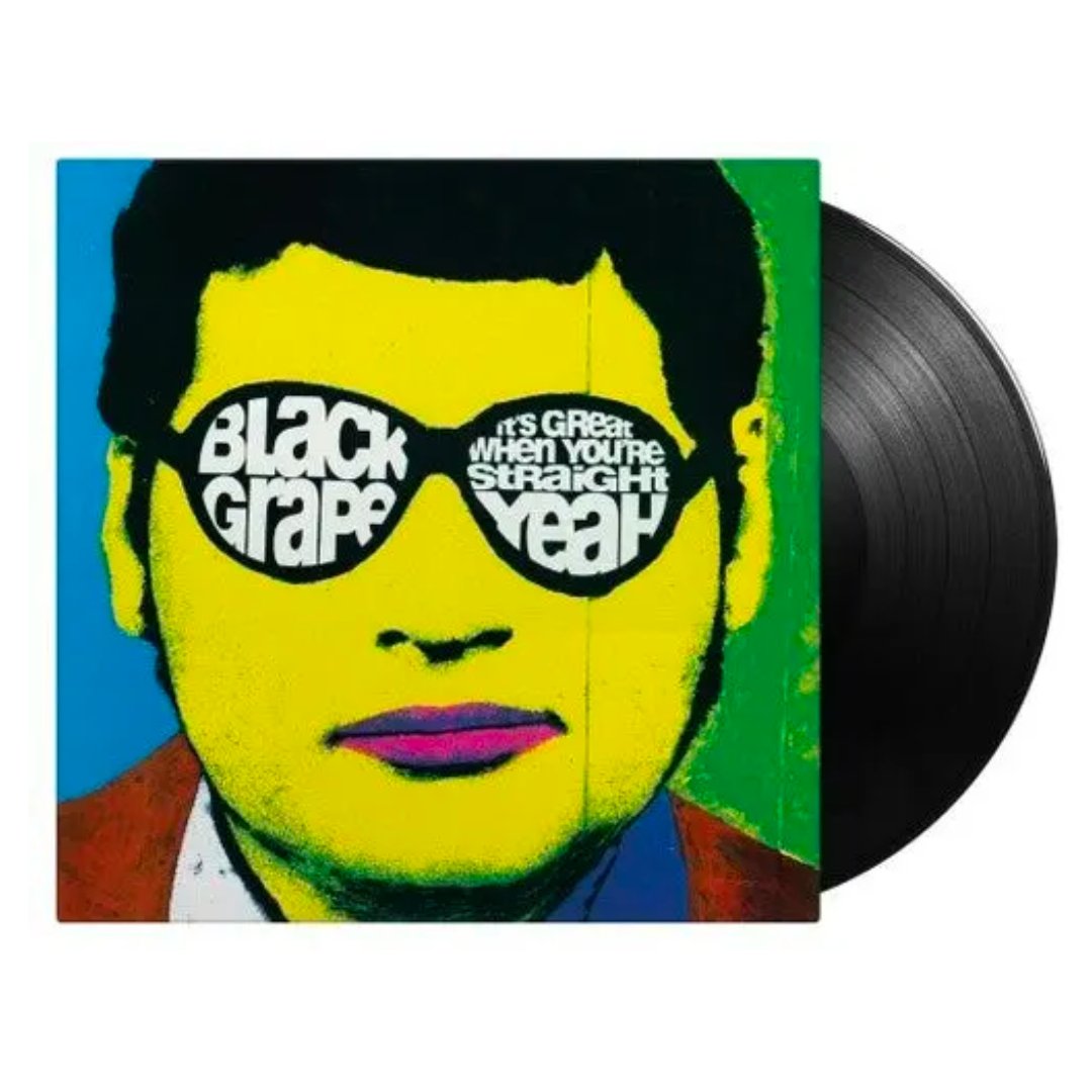 Black Grape - It's Great When You're Straight Yeah - Vinyl LP Record