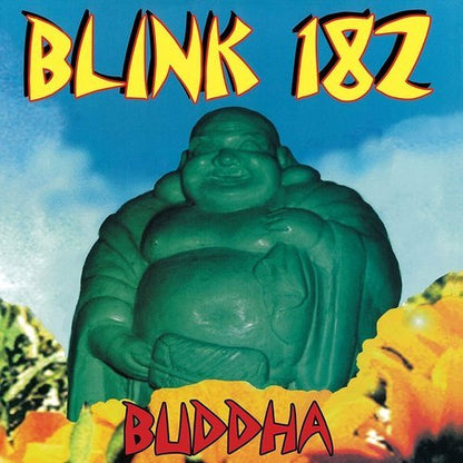 blink-182 - Buddha -  Blue & Red Splatter Color Vinyl