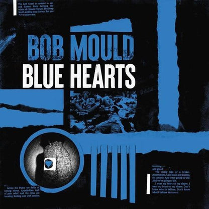 Bob Mould - Blue Hearts [Limited Peak Edition white, black, blue 3-color stripes color vinyl ]