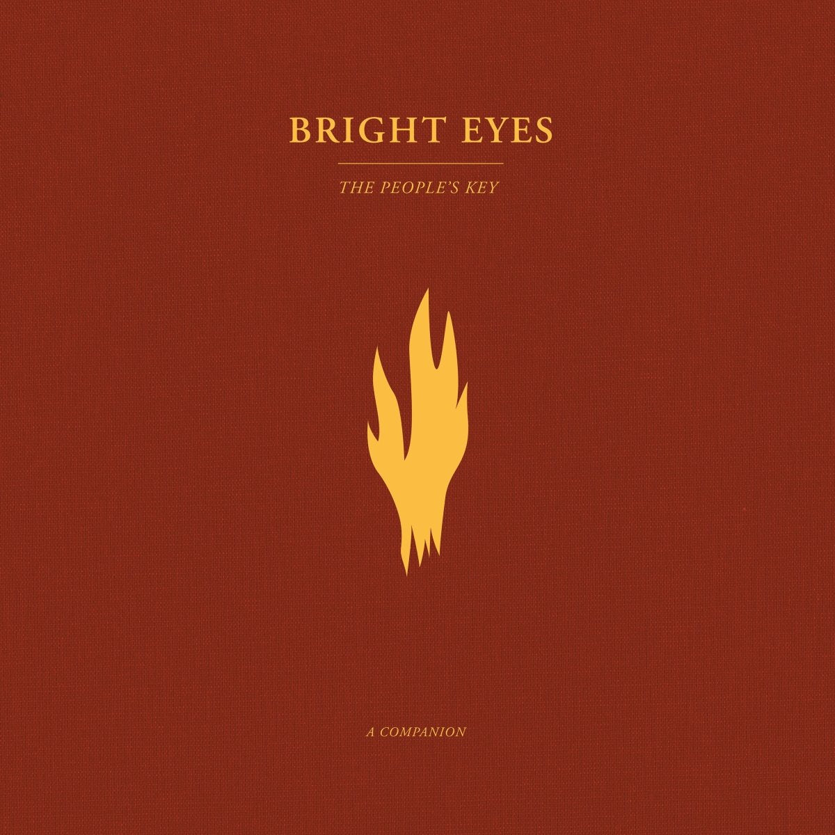 Bright Eyes - The People's Key: A Companion - Opaque Gold Color Vinyl