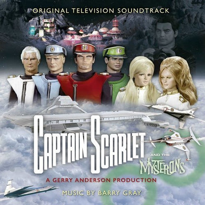 Captain Scarlet and The Mysterons  - Barry Gray - Transparent Red Color Vinyl 2LP