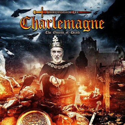 Christopher Lee – Charlemagne: The Omens Of Death - 2 x CLEAR VINYL LP SET