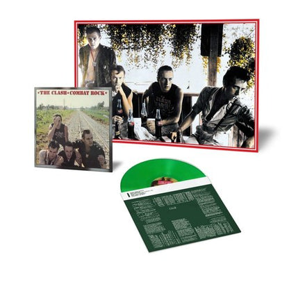 Clash, The - Combat Rock: 40th Anniversary - Green Color Vinyl LP