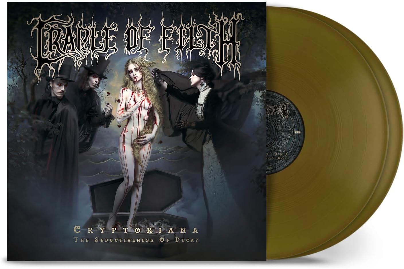 [Indie Exclusive] Cradle of Filth - Cryptoriana - The Seductiveness Of Decay - 2LP Gold DLP