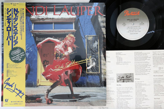 Cyndi Lauper - She's So Unusual - Japanese Vintage Vinyl