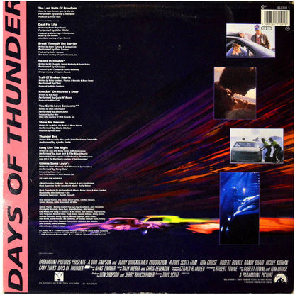 Days Of Thunder (Music From The Motion Picture Soundtrack)- VINYL LP