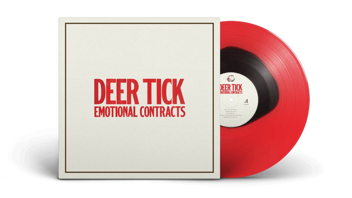 Deer Tick - Emotional Contracts - Red/Black Color Vinyl