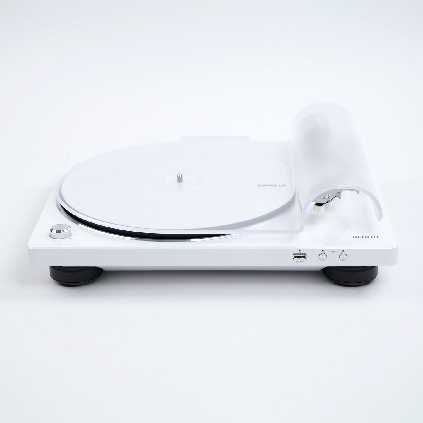 Denon: DP-450USB Turntable - White (DP450USBWT)