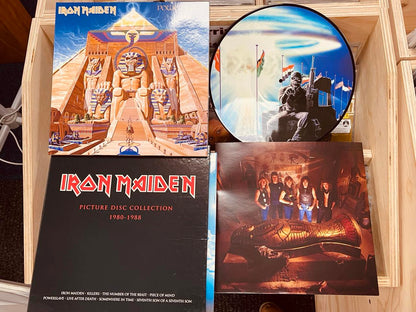 Iron Maiden ‎– Picture Disc Collection 1980-1988 - 9 x PICTURE DISC VINYL LP BOX SET