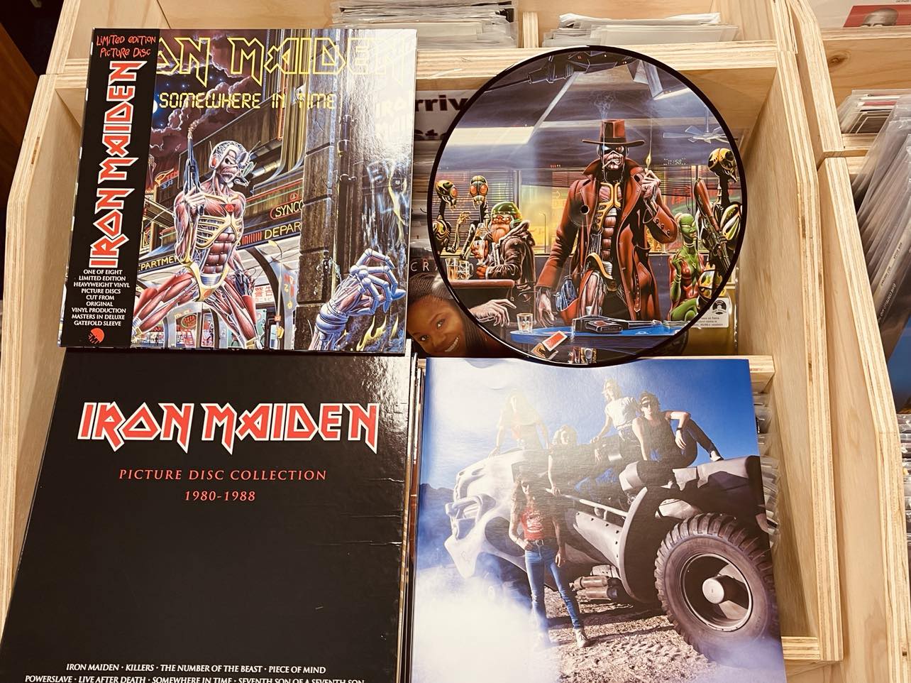 Iron Maiden ‎– Picture Disc Collection 1980-1988 - 9 x PICTURE DISC VINYL LP BOX SET