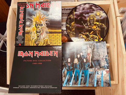 Iron Maiden ‎– Picture Disc Collection 1980-1988 - 9 x PICTURE DISC VINYL LP BOX SET