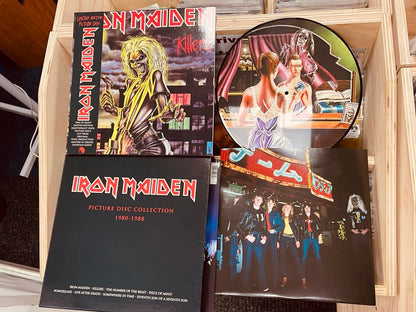 Iron Maiden ‎– Picture Disc Collection 1980-1988 - 9 x PICTURE DISC VINYL LP BOX SET