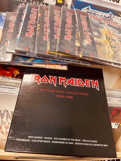 Iron Maiden ‎– Picture Disc Collection 1980-1988 - 9 x PICTURE DISC VINYL LP BOX SET