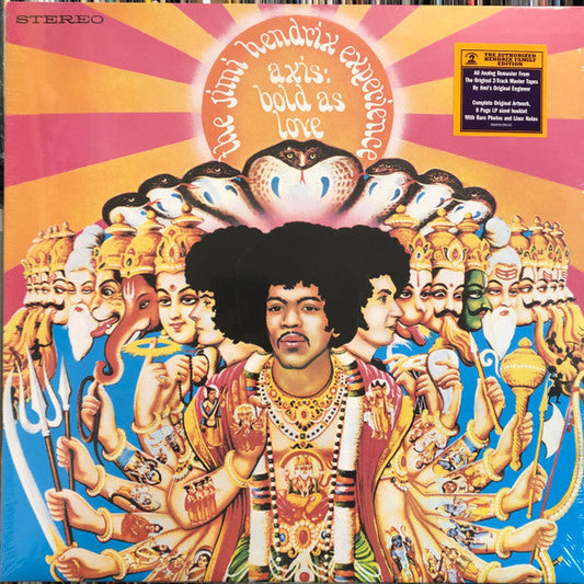 The Jimi Hendrix Experience ‎– Axis: Bold As Love - 180 GRAM VINYL LP USA ISSUE