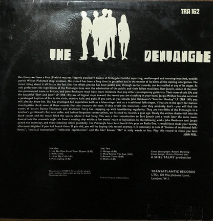 The Pentangle – The Pentangle - ORIGINAL VINYL LP