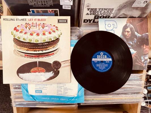 The Rolling Stones ‎– Let It Bleed - Original Unboxed Stereo VINYL LP with POSTER