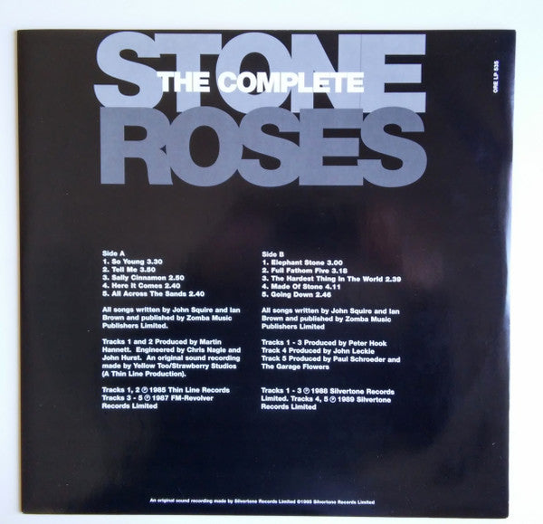 The Stone Roses – The Complete Stone Roses - Original 2 x VINYL LP SET