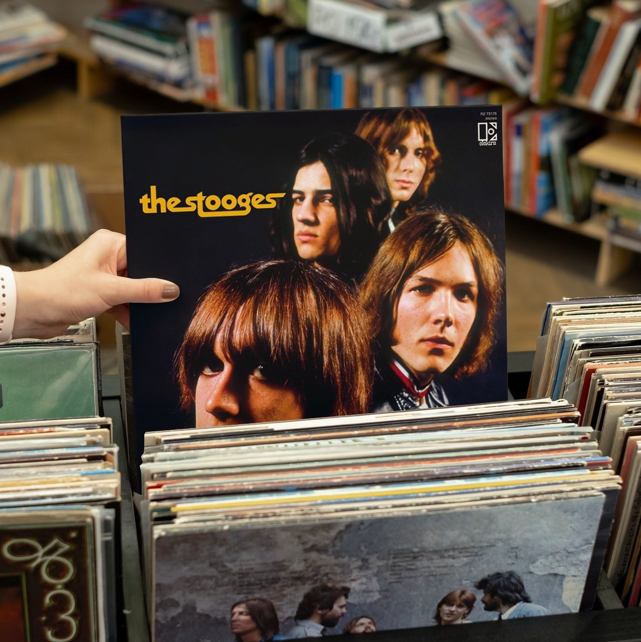 The Stooges - The Stooges - Limited Edition Coloured Vinyl LP Record