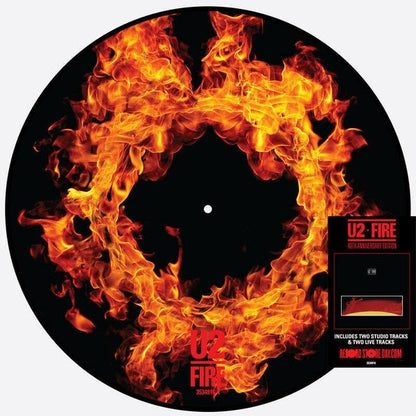 U2 - Fire - 40th Anniversary Picture Disc Vinyl LP Record