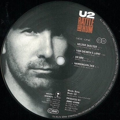 U2 - Rattle And Hum- 2 x 180 GRAM VINYL LP