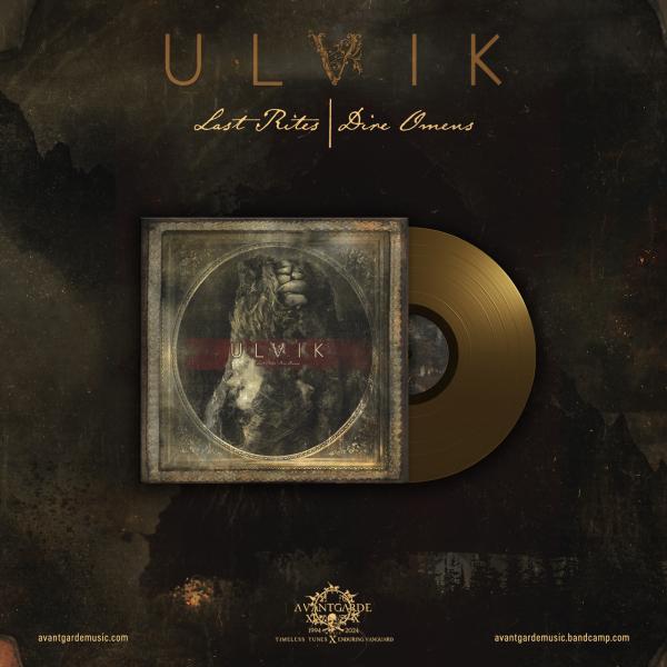 ULVIK - Last Rites | Dire Omens - Gold Vinyl LP