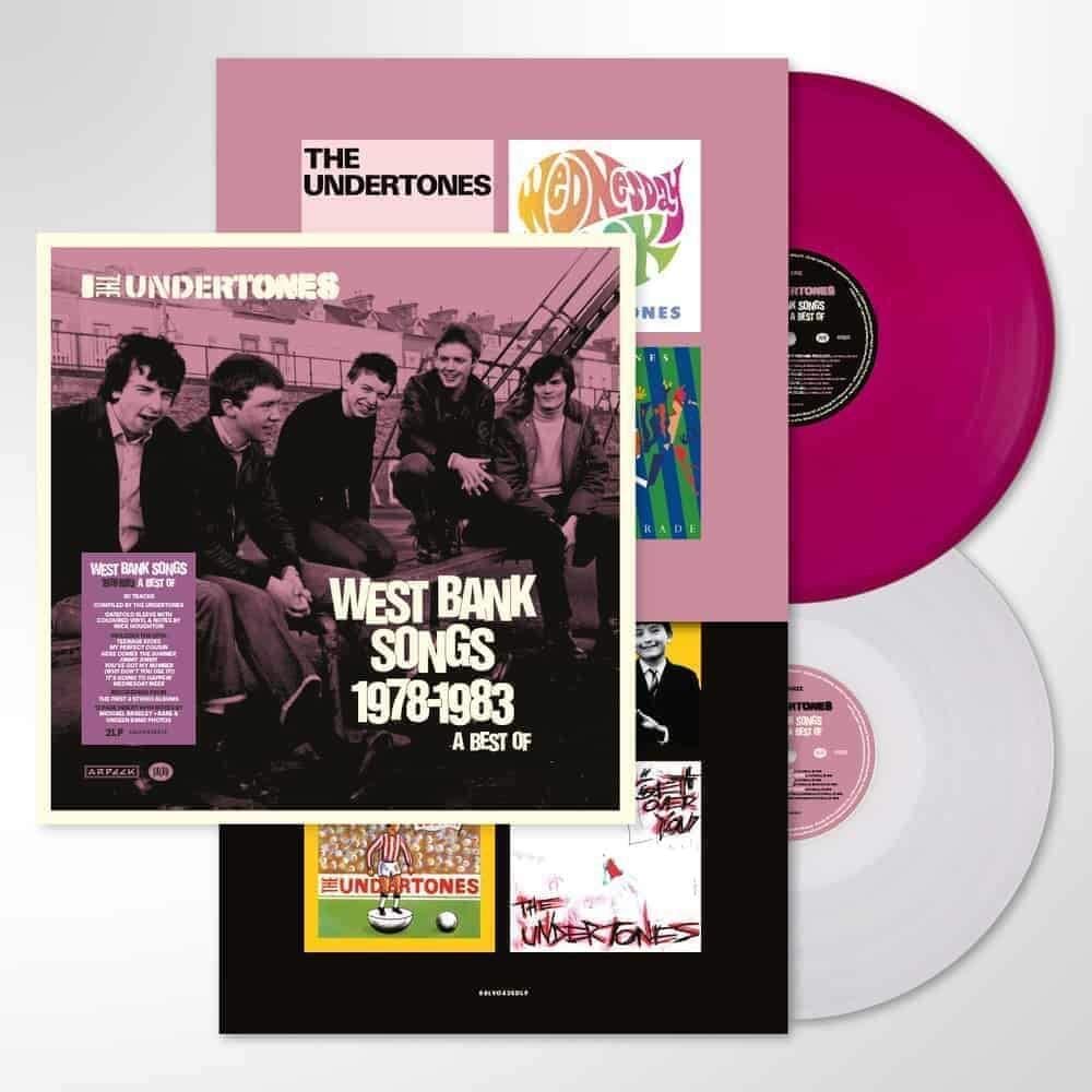 The Undertones ‎– West Bank Songs 1978-1983 - 2 x PURPLE & WHITE COLOURED VINYL LP SET