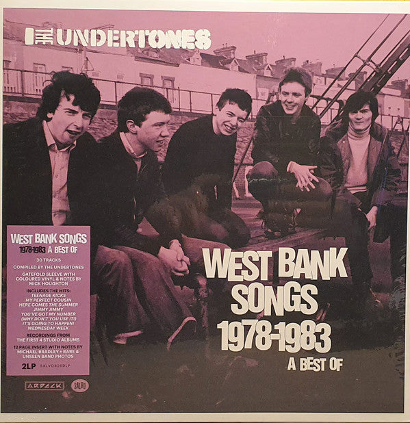 The Undertones ‎– West Bank Songs 1978-1983 - 2 x PURPLE & WHITE COLOURED VINYL LP SET