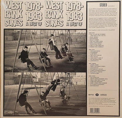 The Undertones ‎– West Bank Songs 1978-1983 - 2 x PURPLE & WHITE COLOURED VINYL LP SET