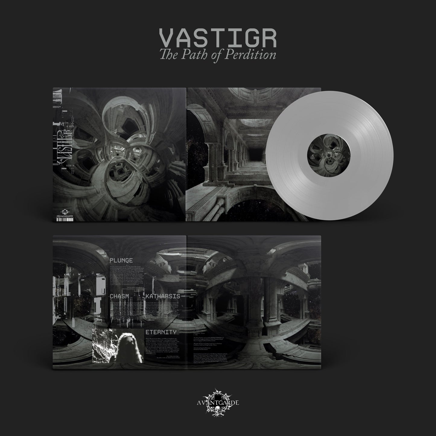 Vastigr - The Path Of Perdition - Silver Vinyl LP